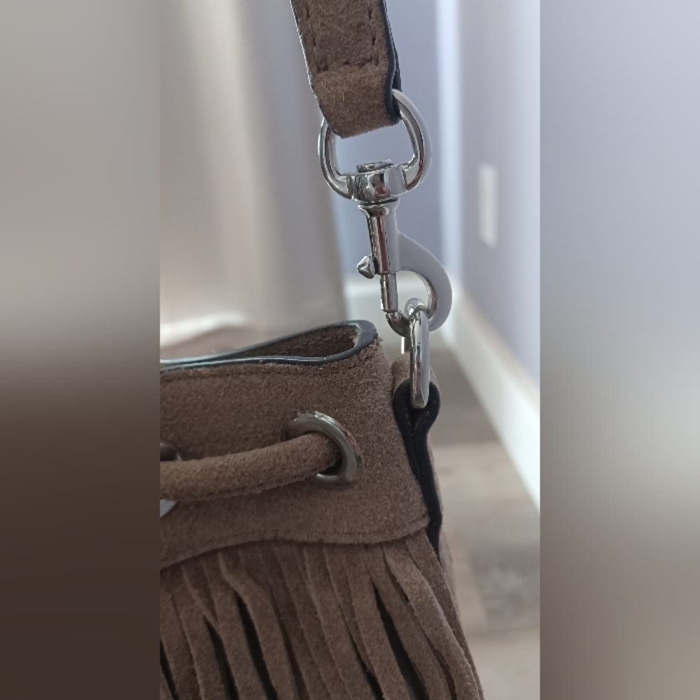 Rebecca Minkoff Suede fringe Fiona bag - Picture 3 of 5